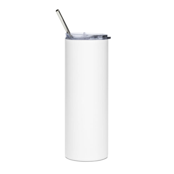 Logo Stainless Steel Tumbler White - Image 2