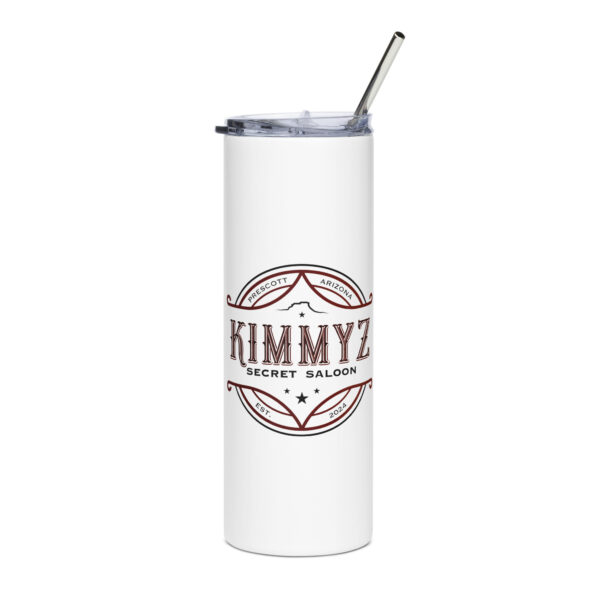 Logo Stainless Steel Tumbler White