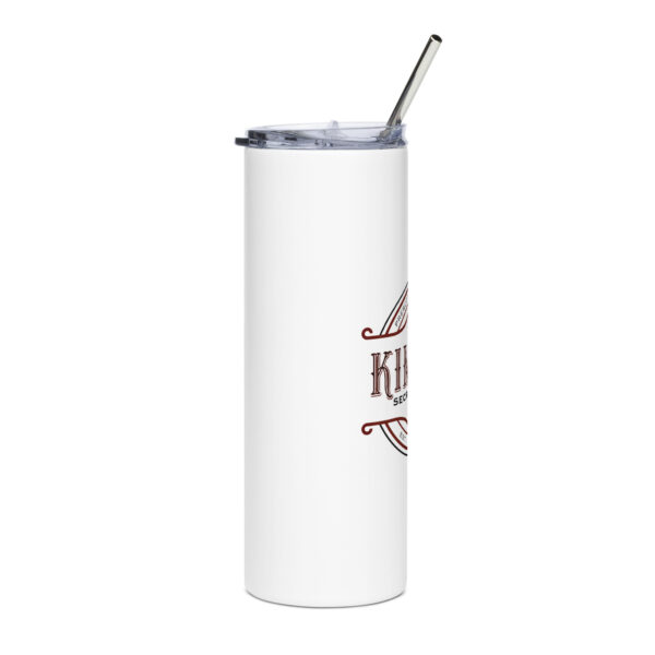 Logo Stainless Steel Tumbler White - Image 4