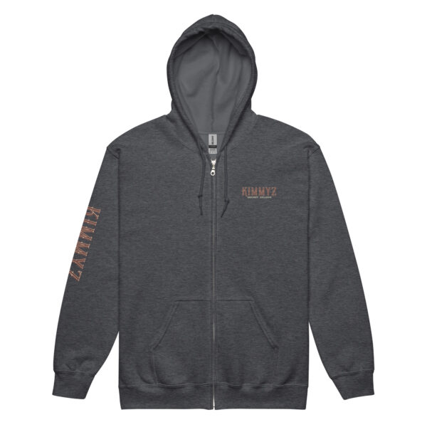 Secret Saloon Unisex Zip Hoodie (Dark Colors) - Image 5