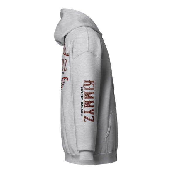 Secret Saloon Unisex Zip Hoodie (Light Colors) - Image 3