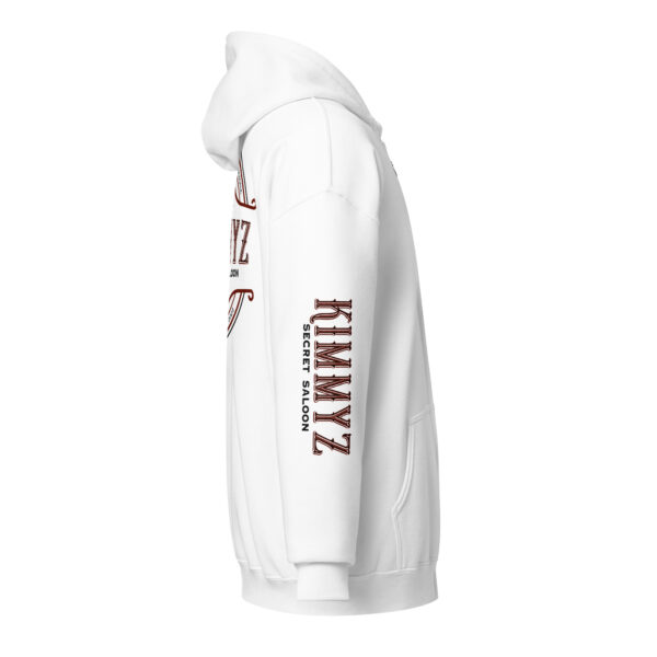 Secret Saloon Unisex Zip Hoodie (Light Colors) - Image 2