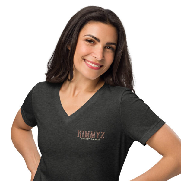 Women’s relaxed v-neck logo t-shirt - Image 5