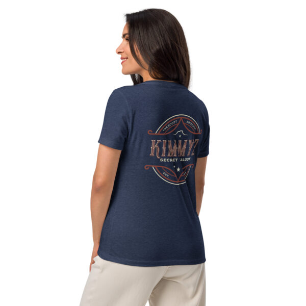 Women’s relaxed v-neck logo t-shirt - Image 4