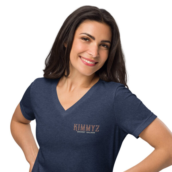 Women’s relaxed v-neck logo t-shirt - Image 3