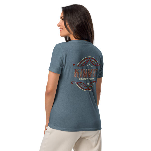 Women’s relaxed v-neck logo t-shirt - Image 8