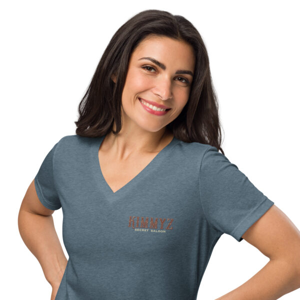 Women’s relaxed v-neck logo t-shirt - Image 7