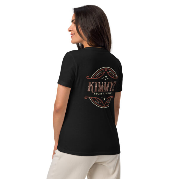 Women’s relaxed v-neck logo t-shirt - Image 2