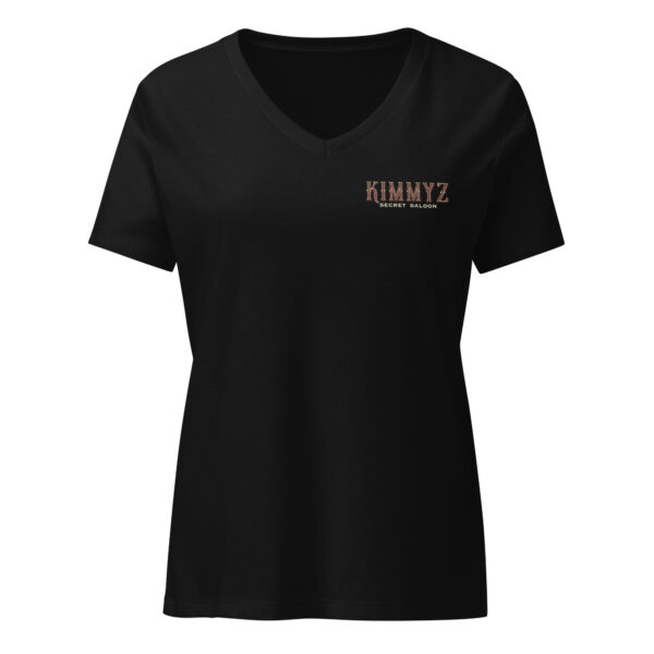 Women’s relaxed v-neck logo t-shirt - Image 12