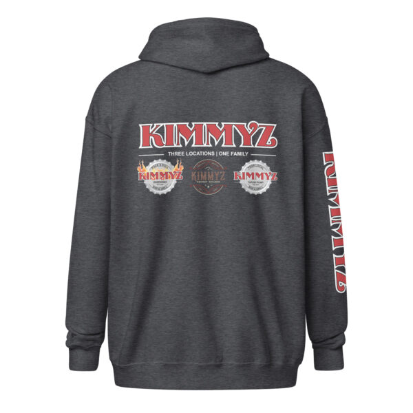 Kimmyz Family - Dark Colors - Unisex heavy blend zip hoodie - Image 6